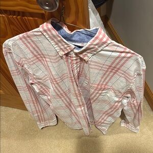 Pink Plaid men’s Shirt crown and ivy